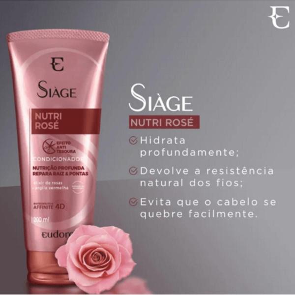 Imagem de Eudora Siàge Nutri Rosé - Condicionador 400ml