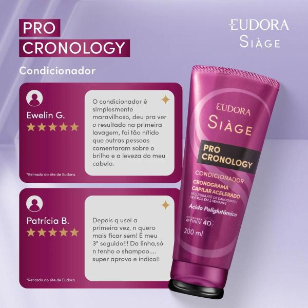 Imagem de Eudora Siàge  Pro Cronology  Condicionador  200 ml