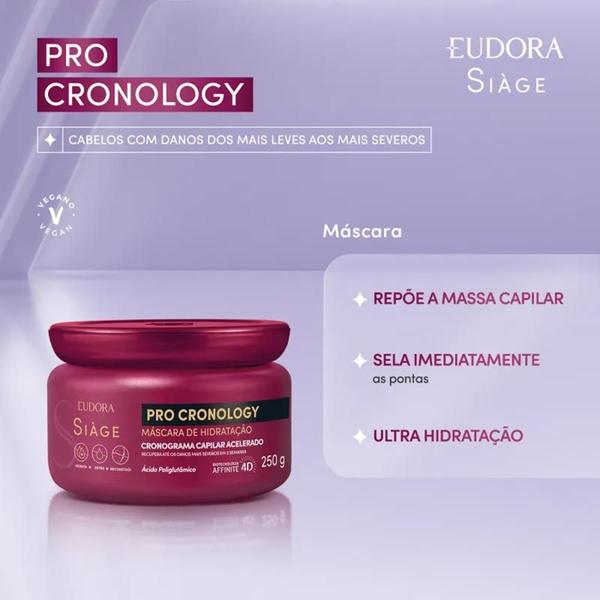 Imagem de Eudora Siàge Pro Cronology Máscara de Hidratação - 250g