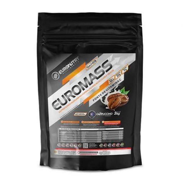 Imagem de Euromass Gainer Sc 3 Kg Euronutry Cappuccino Cappuccino 3 Kg