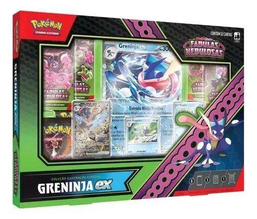 Imagem de EV6.5 Box Greninja EX Fabulas Nebulosas Pokémon TCG Lacrado - Casa dos Fogões