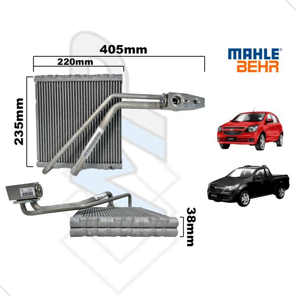 Imagem de Evaporador do ar para gm agile montana mahle- behr