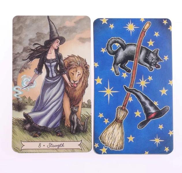 Imagem de Everyday Witch Tarot Deck Tarô Diário De Uma Bruxa Baralho de Cartas de Oráculo