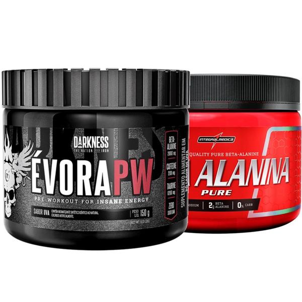 Imagem de Evora Pré Treino 150g + Beta Alanina 123g Integralmedica