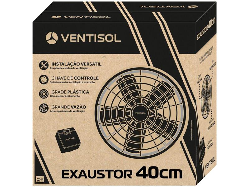 Imagem de Exaustor Industrial Ventisol - Axial 40cm Premium