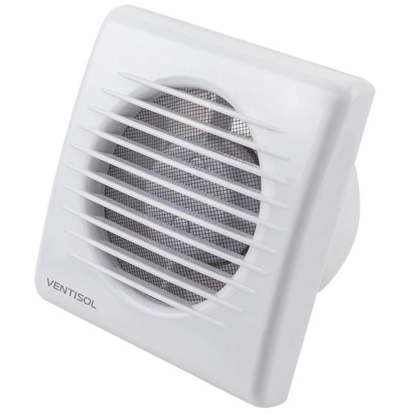 Imagem de Exaustor para Banheiro Ventilador Axial 100mm Cozinha Premium Bivolt 127V/220V Ventisol Exb 100