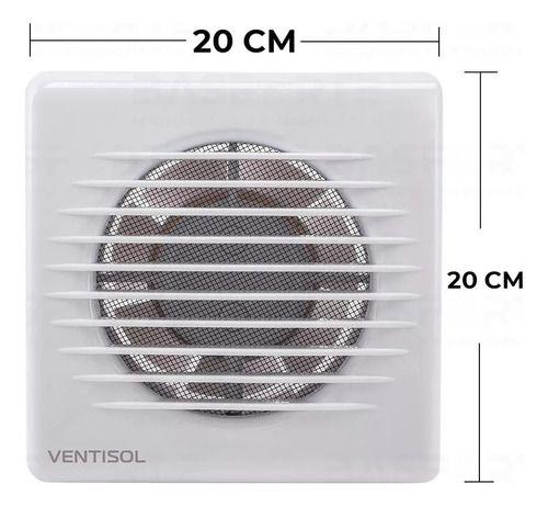 Imagem de Exaustor Para Banheiro Ventilador Ventisol 150mm Bivolt