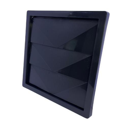 Exaustor Para Banheiros Com Grade 100/125mm Preto - Plastideal Imagem de Exaustor Para Banheiros Com Grade 100/125mm Preto