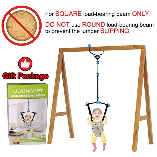 Imagem de Exercitador Doorway Jumper Swing Bumper Jumper para criança