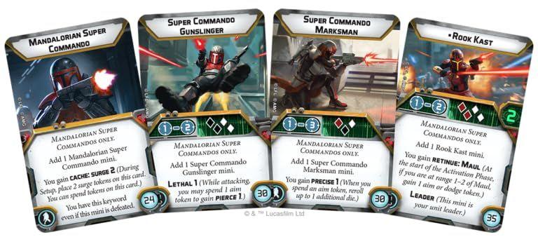 Imagem de Expansão de Unidade Mandalorian Super Commandos para Star Wars: Legion