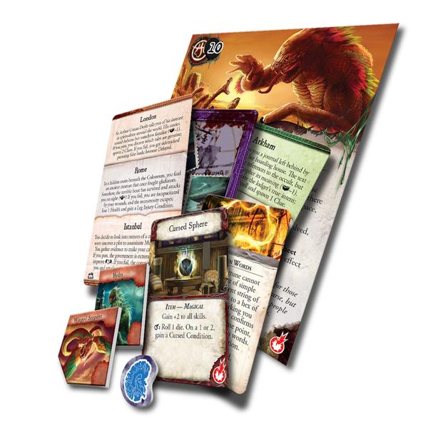 Imagem de Expansão do jogo de tabuleiro Eldritch Horror Forsaken Lore 14+ Age