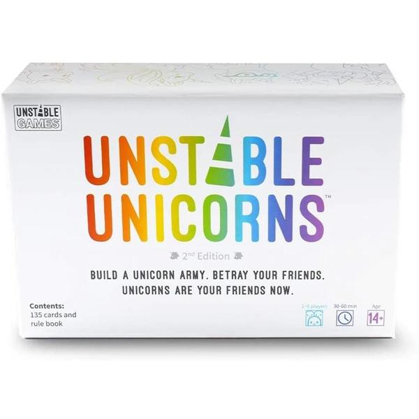 Imagem de Expansão Unstable Unicorns - Versão Básica - Jogo de Tabuleiro Clássico