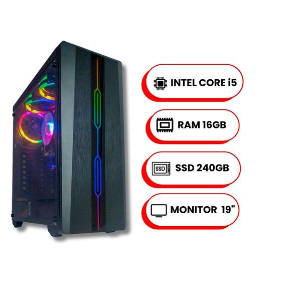 Imagem de Experiência Premium PC I5 3ª G,16GB RAM,SSD 240GB Monitor 19