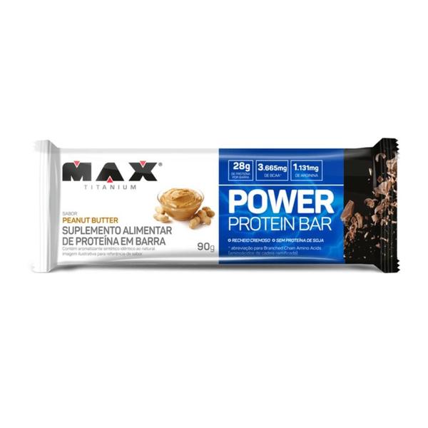 Imagem de EXPERIMENTE Power Protein Bar Peanut Butter 90G 1 Unidade - Max Titanium