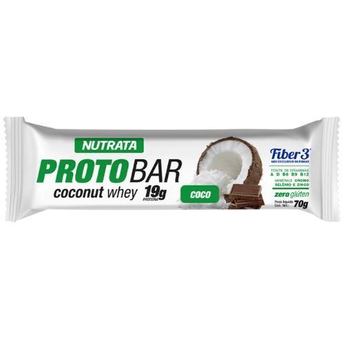 Imagem de EXPERIMENTE ProtoBar Barra de proteína 1 Unidade Sabor Coconut Whey - Nutrata