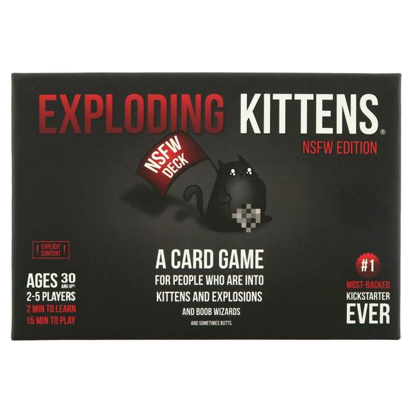 Imagem de Exploding Kittens NSFW - Jogo de Cartas para Adultos e Adolescentes