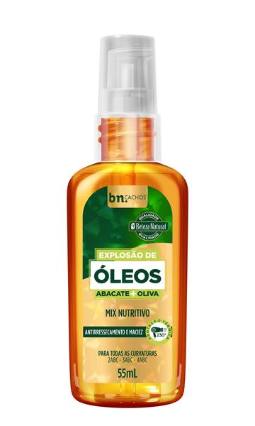 Explosão Óleos Abacate + Oliva 55ml - Beleza Natural