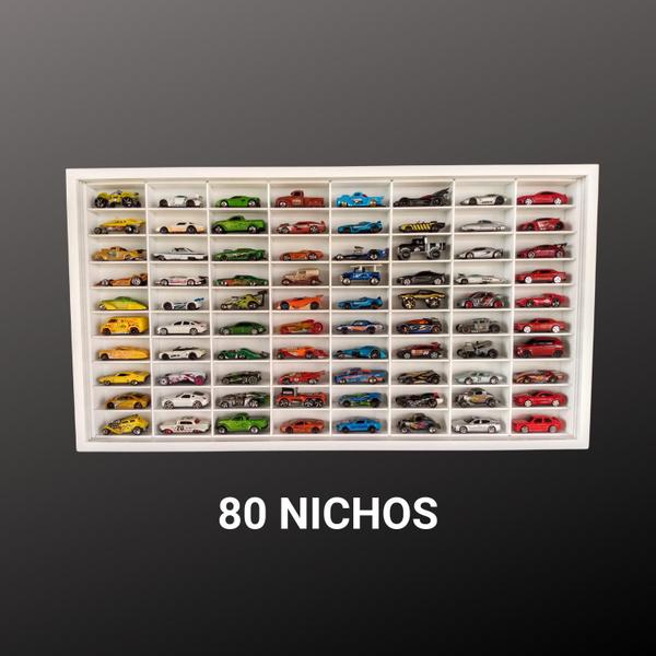 Imagem de Expositor 80 Nichos - Escala 1:64 carrinhos cod 13081