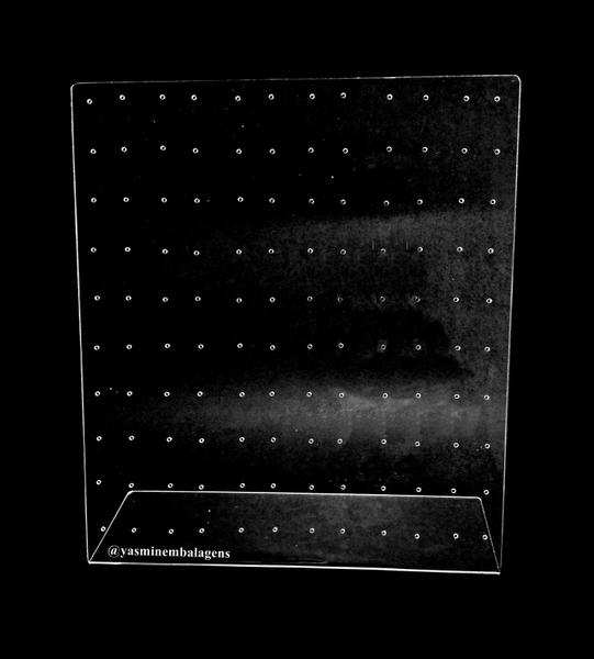 Imagem de Expositor de Acrílico para 60 pares Brincos