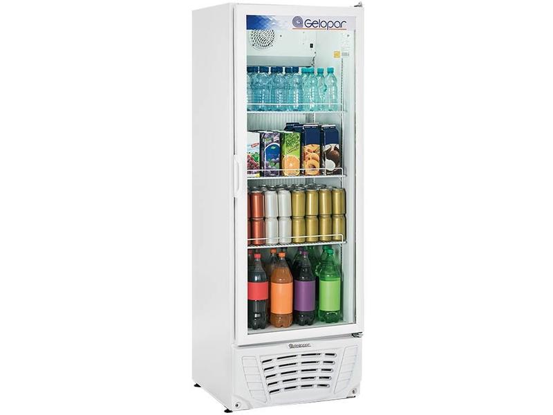 Imagem de Expositor de Bebidas Vertical Gelopar GPTU 40 414L 1 Porta