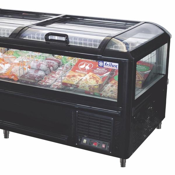 Imagem de Expositor Ilha para Congelados Frilux Full Glass Inverter 1,85m 220V RF-315-IN