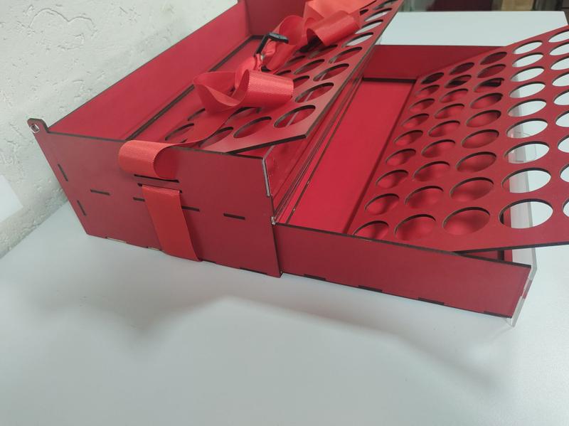 Expositor Porta DOCES brigadeiros com trava na gaveta - TTL Painéis Imagem de Expositor Porta DOCES brigadeiros com trava na gaveta