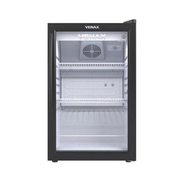 Imagem de Expositor Refrigerado de Bebidas Venax 100 Litros Preto Fosco VV100 - 110V