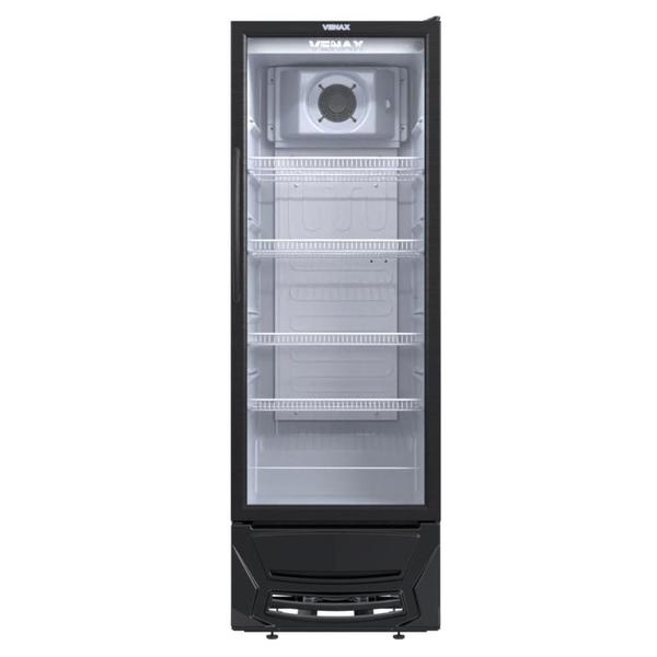 Expositor Refrigerado de Bebidas Venax 300 Litros Preto VV300 - 220V Expositor Refrigerado de Bebidas Venax 300 Litros Preto VV300 - 220V