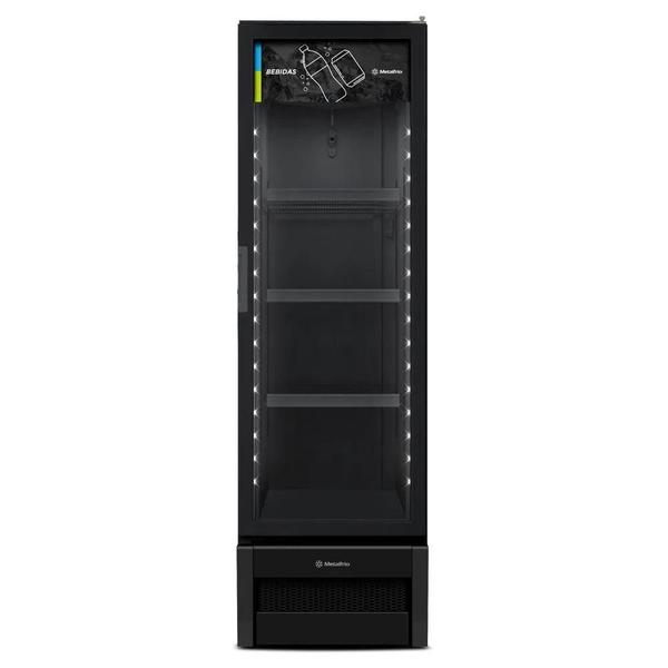 Imagem de Expositor Refrigerador Vertical VB28RH Geladeira All Black Metalfrio 220 V