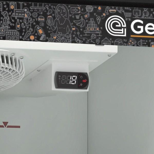 Imagem de Expositor Vertical Conveniência GCVR-1950 Preto Gelopar 220V