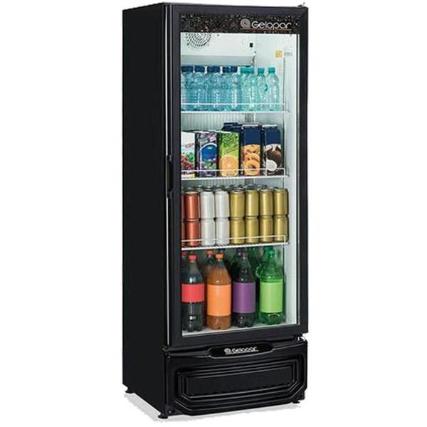 Imagem de Expositor Vertical Freezer Geladeira Visa Cooler Bebidas 410L 384 Latas Gelopar