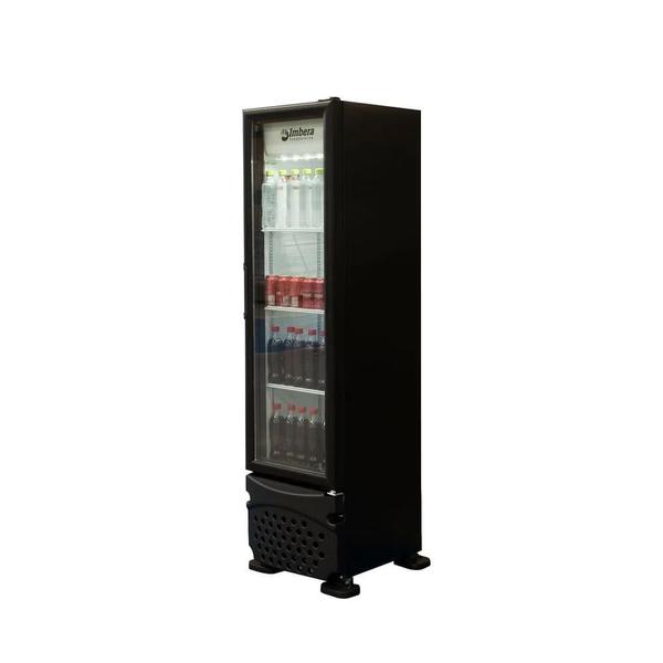 Imagem de Expositor Vertical Imbera 215 Litros VR08 Preto  127 Volts