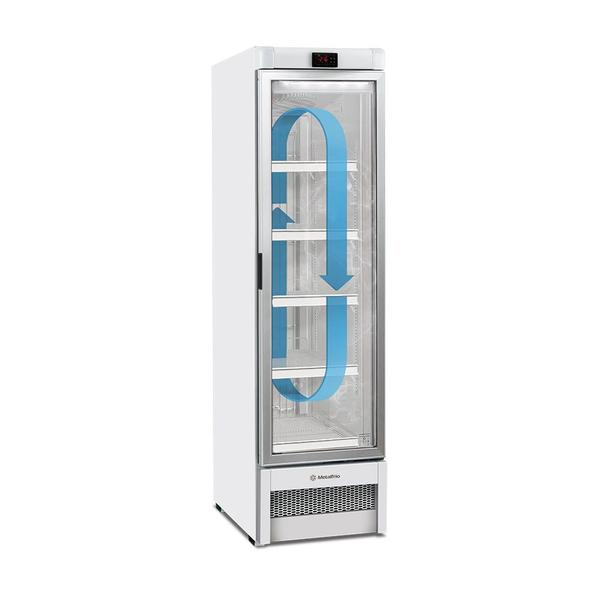 Imagem de Expositor Vertical Metalfrio 337 Litros Frost Free Branco VF28FH - 220 Volts