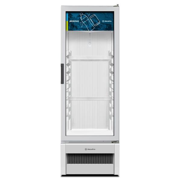 Expositor Vertical Porta de Vidro 256 Litros Metalfrio VB25R Branco 220V Imagem de Expositor Vertical Porta de Vidro 256 Litros Metalfrio VB25R Branco 220V