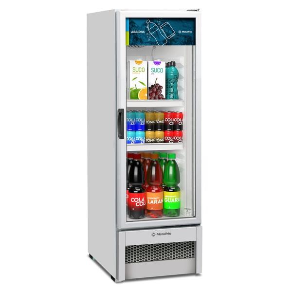 Expositor Vertical Porta de Vidro 256 Litros Metalfrio VB25R Branco 220V Imagem de Expositor Vertical Porta de Vidro 256 Litros Metalfrio VB25R Branco 220V