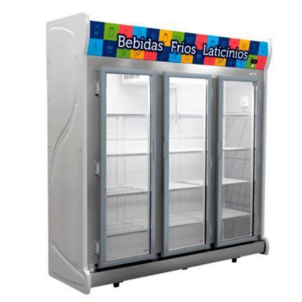 Imagem de Expositor Vertical Refrigerado Auto-Serviço 3 Portas Fricon 220v