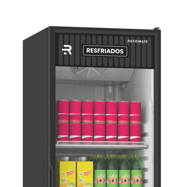 Expositor Visa Cooler P/ Resfriados VCM400PV 220V Refrimate Imagem de Expositor Visa Cooler P/ Resfriados VCM400PV 220V Refrimate