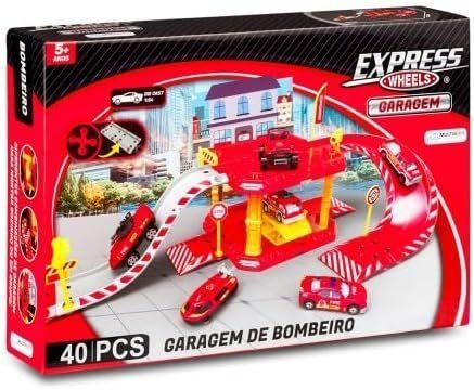 Imagem de Express Wheels Garagem Bombeiros 40PCS BR1235