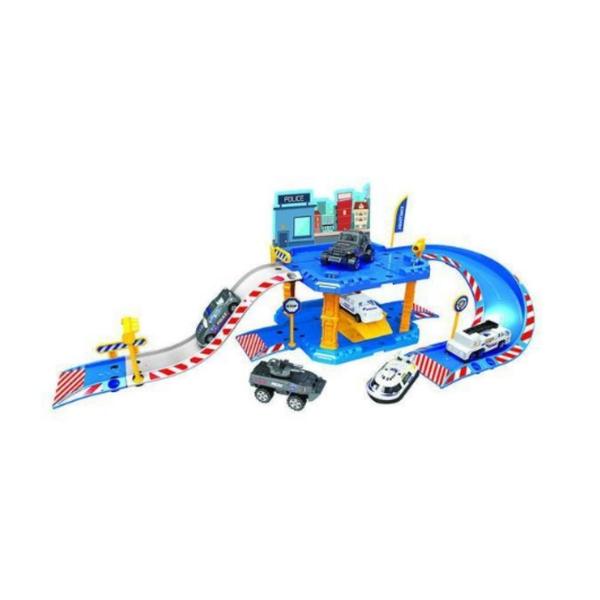 Imagem de Express Wheels Garagem Polícia 40 Peças Multikids - BR1237