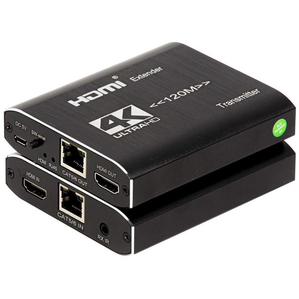 Imagem de Extender HDMI 4K 120 Metros com IR no TX/RX