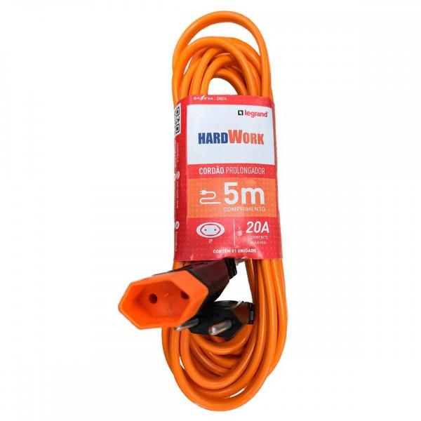 Imagem de Extensao Daneva Pp Hard Work 2 Polos 20A. 2,5Mm Laranja - 5M