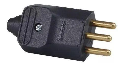 Imagem de Extensão Elétrica 10a/20a Reforçada 20m PP 2x1,5mm Plug Reto