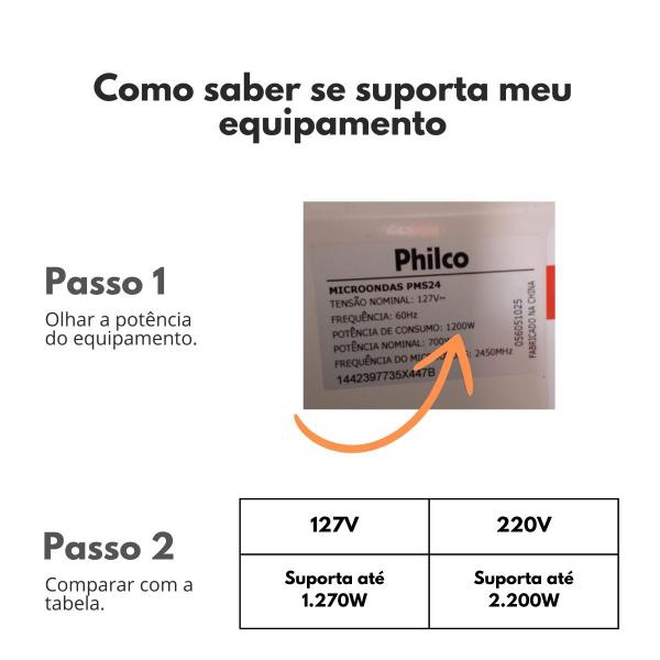 Imagem de Extensão Elétrica de Tomada 20 Metros 10A Reforçada Cabo PP 2x1,00mm² Universal Bivolt 110v 220v