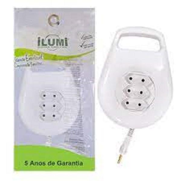 Imagem de Extensao enrolar 5.0 mts  600/2500w 127/250v branca