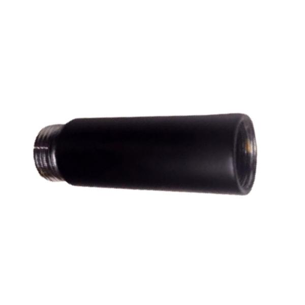 Imagem de Extensão Preto Fosco Prolongador P/ Torneira Latão 1/2x50mm