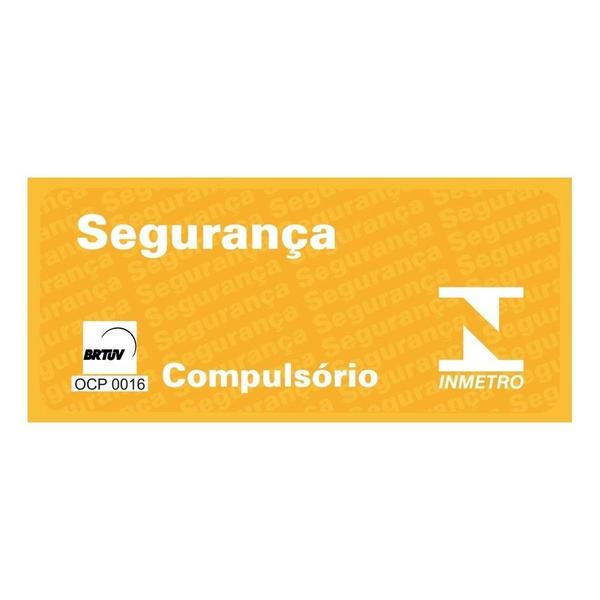 Imagem de Extensão Reforçada Bipolar 3 Tomadas 10A 3 Metros Preto - Force Line