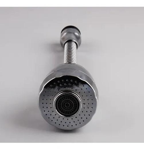 Extensor Arejador Inox Para Torneiras Cozinha Articulado 360 - Iron Fit Imagem de Extensor Arejador Inox Para Torneiras Cozinha Articulado 360