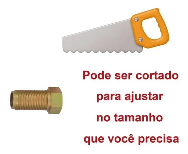 Imagem de extensor aumento metal amarelo 3/4 medio