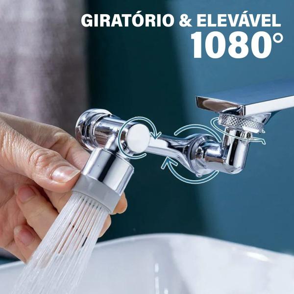 Imagem de Extensor Bico De Torneiras Universal Aerador Giratório Splash