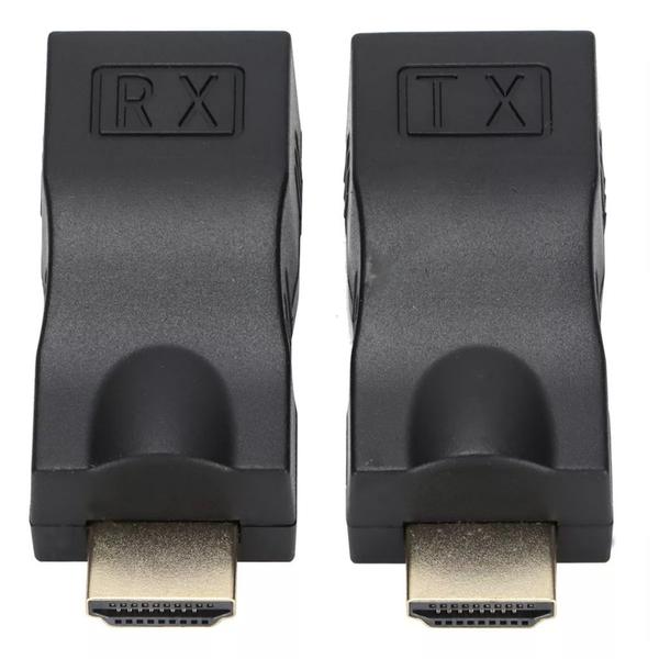 Imagem de Extensor Conversor Hdmi 4k Rede Rj45 Projetor Tv Notebook Pc